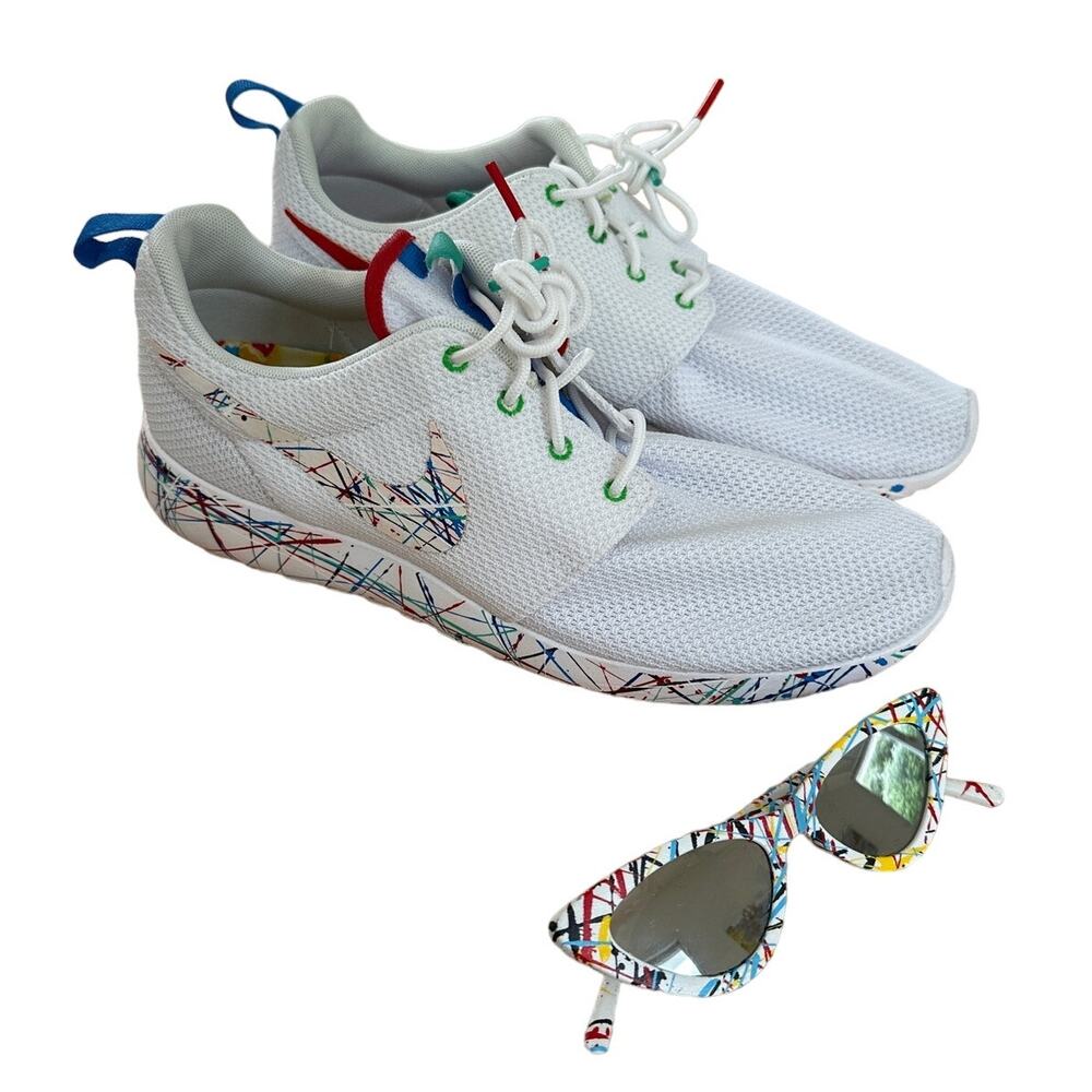 Nike - Custom Roshe One Kicks Sneakers with Matching Sunglasses